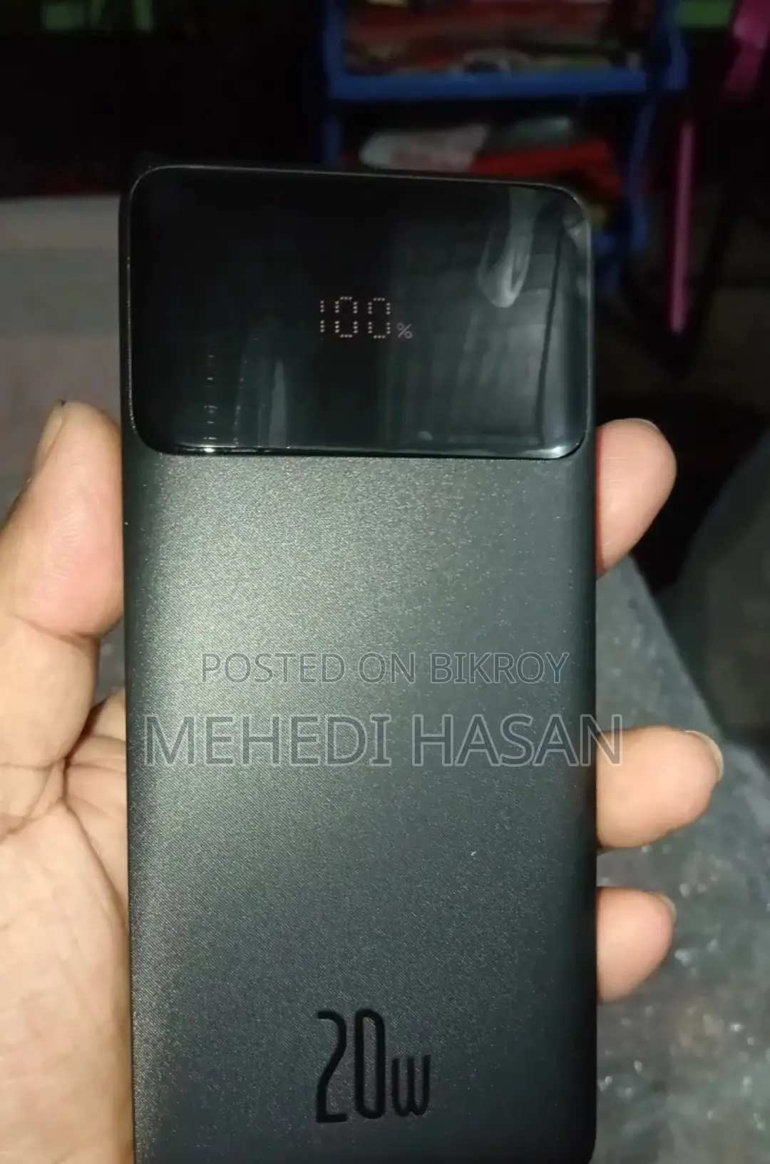Baseus Bipow Power Bank 10000mAh 20W Fast Charging | Digital Display |
