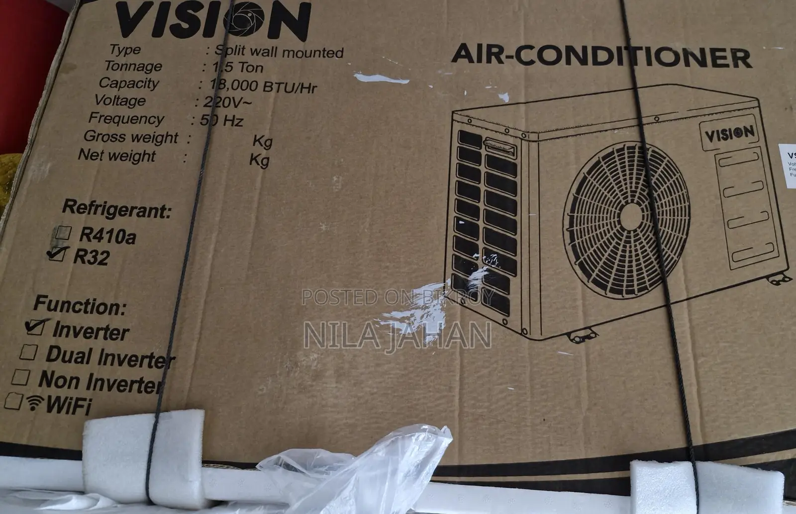Want to sell Vision AC