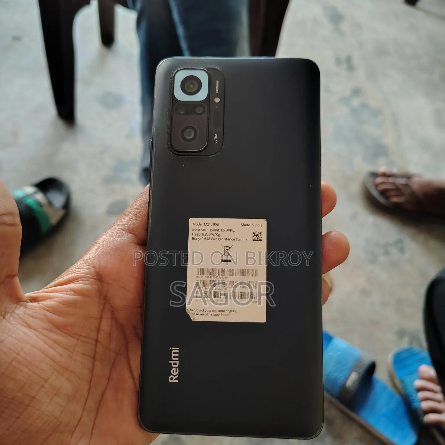 Xiaomi Redmi Note 10 Pro Max . (Used)