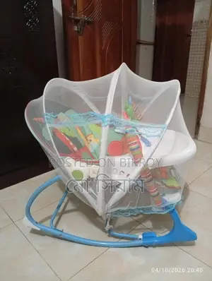 বাচ্চাদের দোলনা খেলনা মশারী দেওয়া