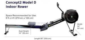 Exercise Air-Rowing Machine Concept-2