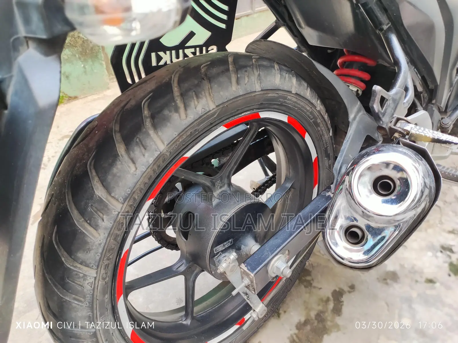 Suzuki Gixxer Monotone 2024