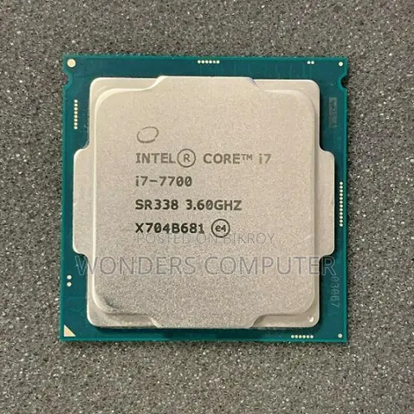 Core i7 7th Gen 7700 Quad-Core 3.6 GHz LGA 1151 65W Desktop Processor