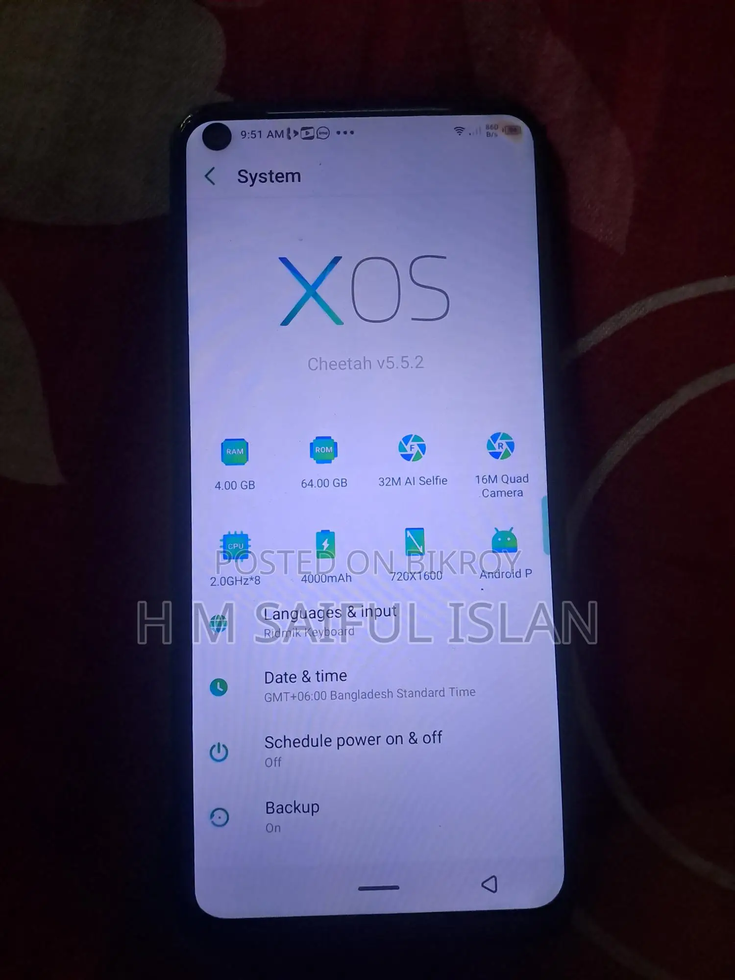 Infinix Hot 11 Play (Used)