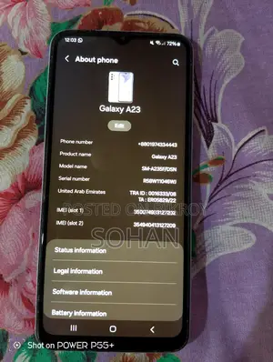 Samsung Galaxy A23 . (Used)
