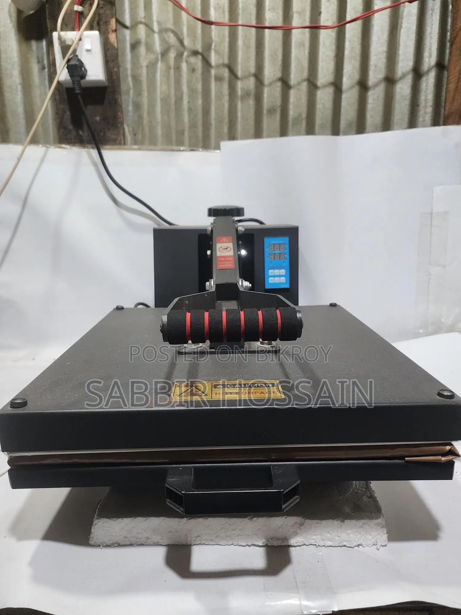 Heat Press Machine 15*15 Inch.