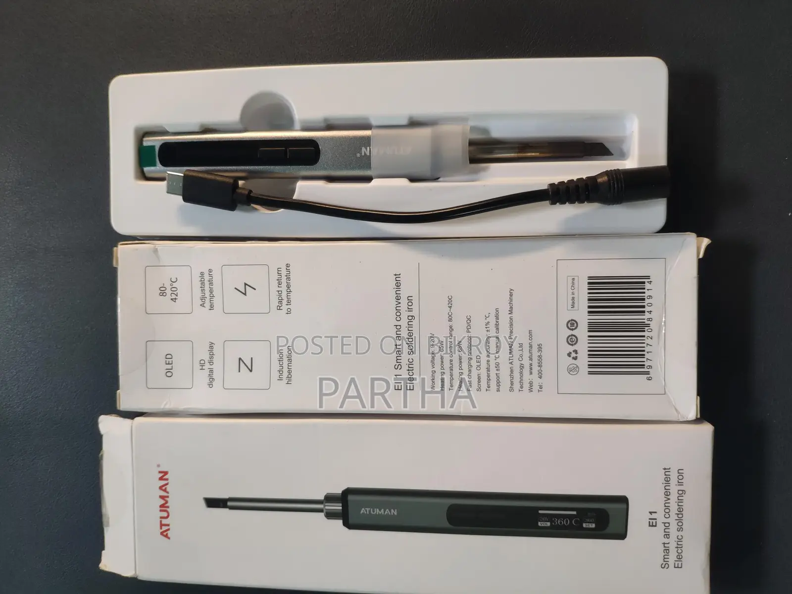 Xiaomi Atuman Duka Ei1 Smart Soldering Iron