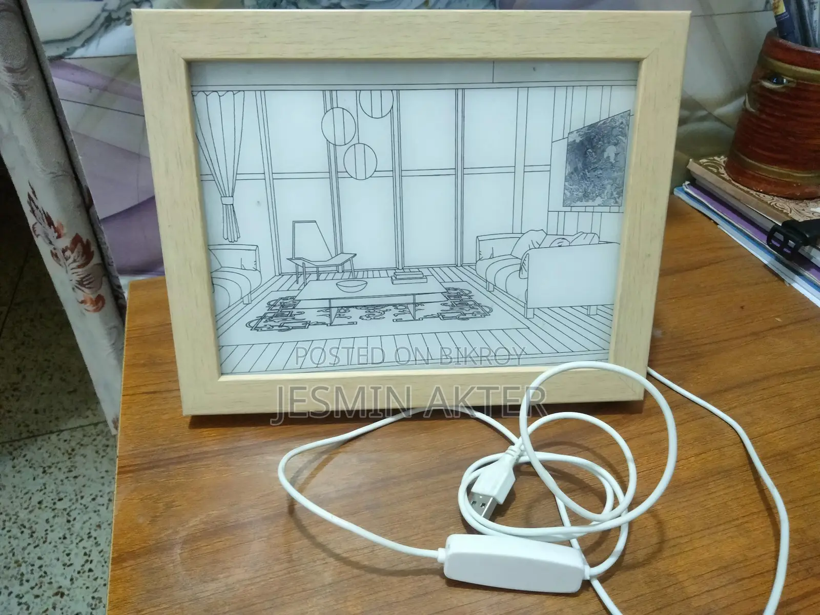 Led Painting Light Decorative Campus
