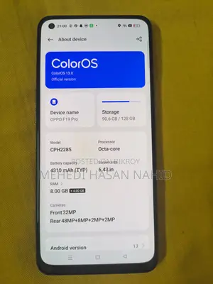 OPPO F19 Pro 8/128 (Used)
