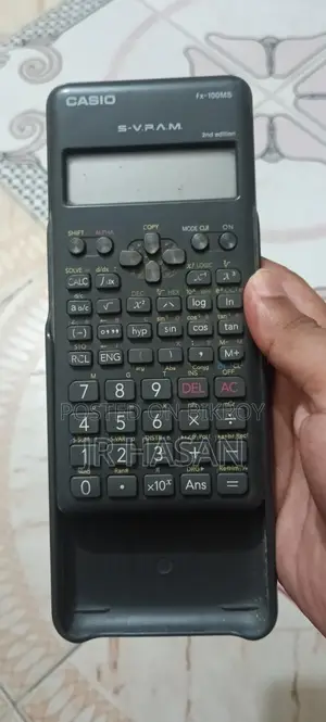 Check and verify the calculator in person
