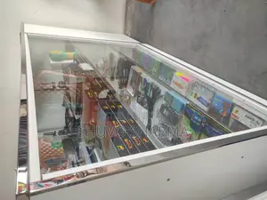 Counter table for mobile servicing shop.