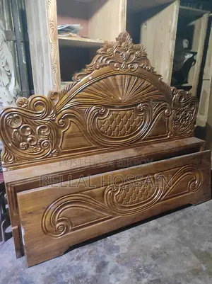 Double Bed Chittagong Teak Wood