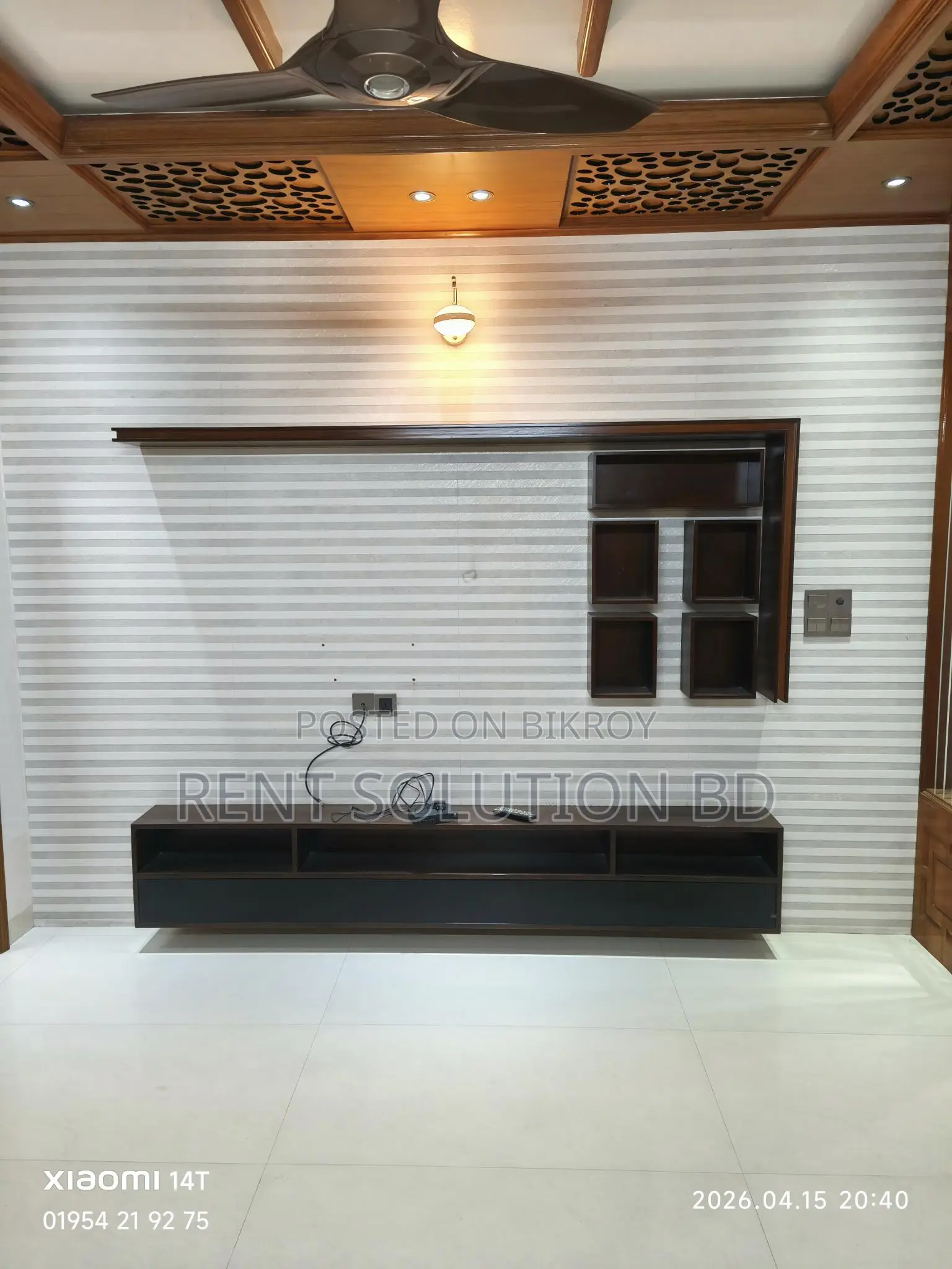 Well interior apartment for Rent..