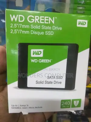 WD Green 240GB Internal PC SSD - SATA III 6 Gb/s 1 Year Warranty