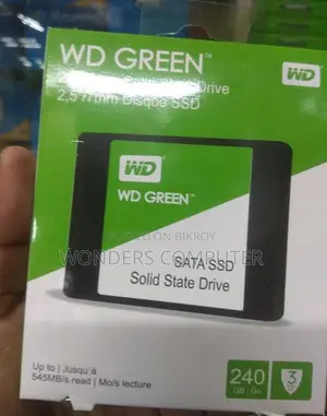 WD Green 240GB Internal PC SSD - SATA III 6 Gb/s 1 Year Warranty