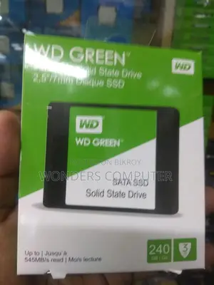 WD Green 240GB Internal PC SSD - SATA III 6 Gb/s 1 Year Warranty
