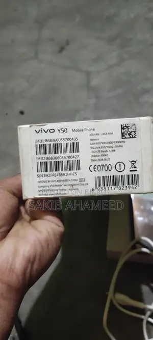 Vivo Y50 . (Used)