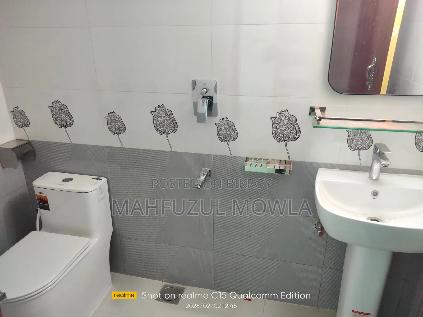 3-Bedroom New Flat for Rent