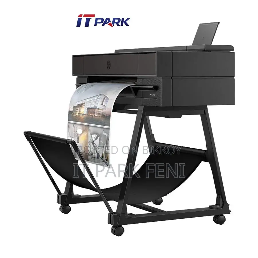 HP DesignJet T870 24-in Large Format Wireless Single Function Printer