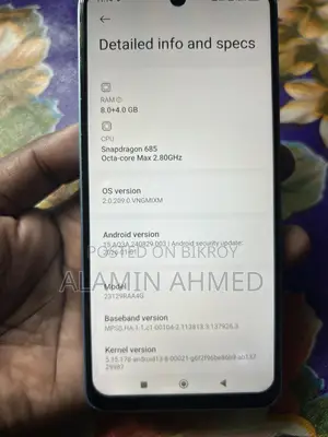 Xiaomi Redmi Note 13 Ram 8 Rom 256 (Used)