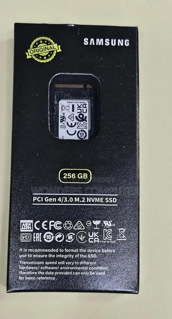 Samsung M.2 NVMe 256 GB Original with 1 Year Warranty