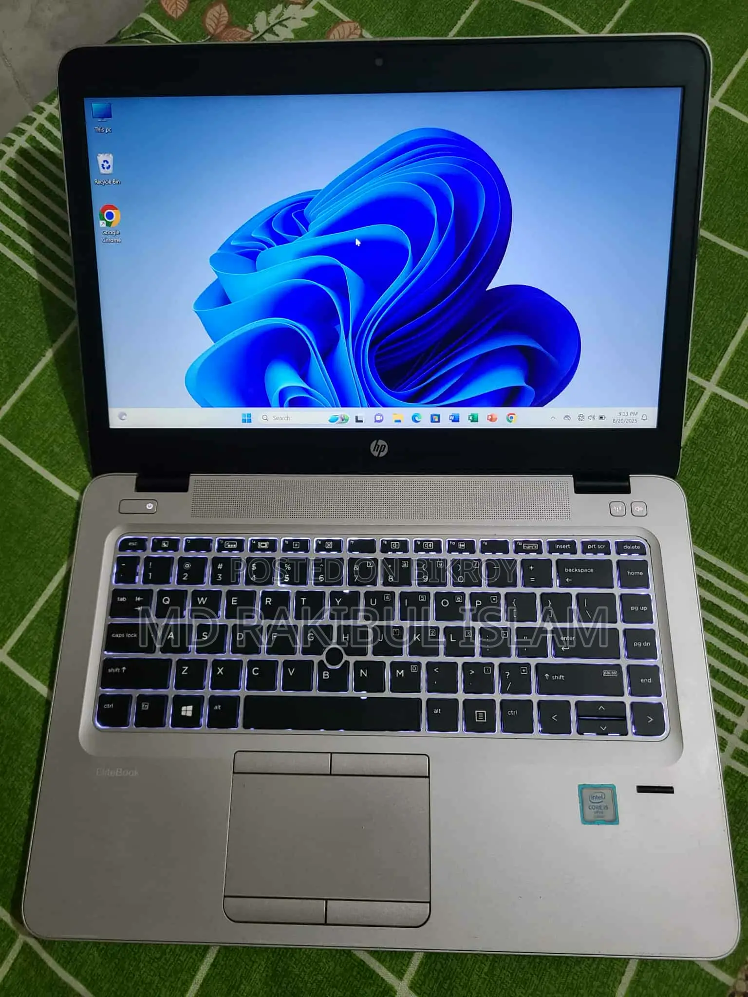 HP i5 8gb Laptop