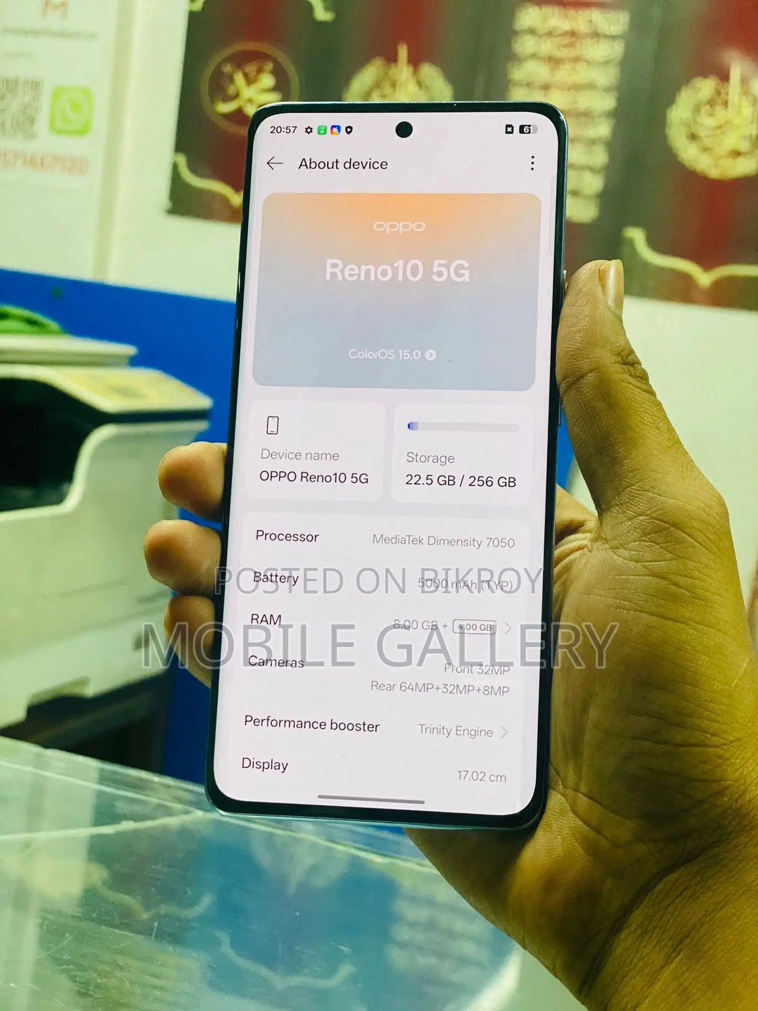 OPPO RENO 10 5G (Used)