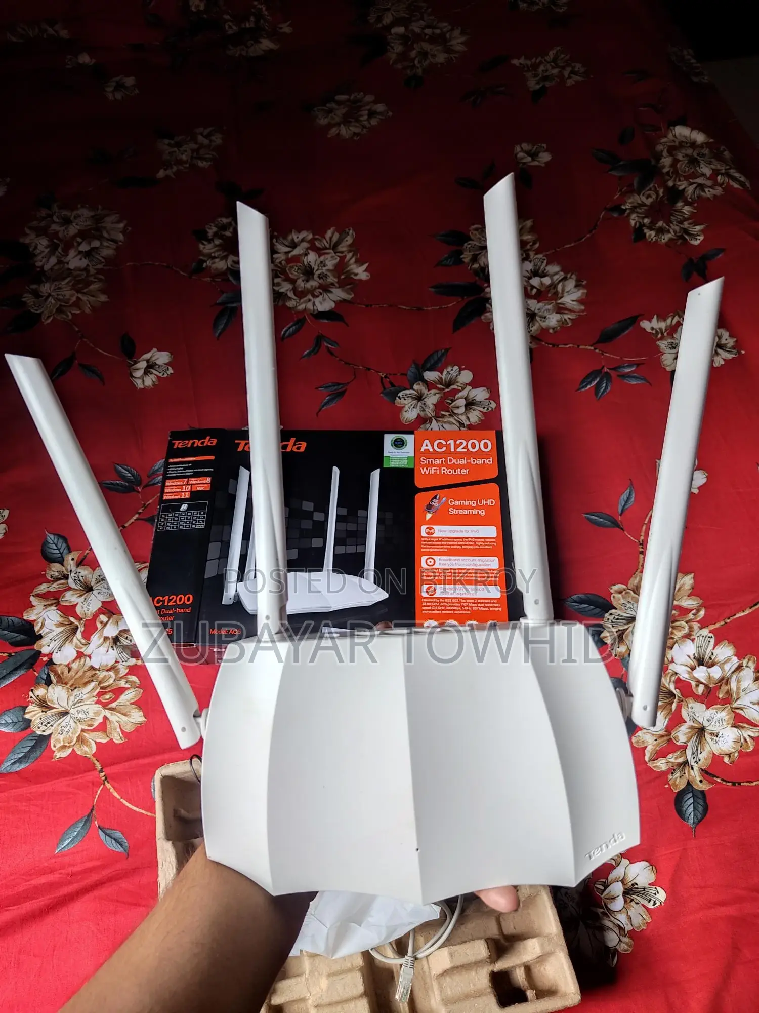 Tenda AC5 AC1200 Dual-Band WIFI Router