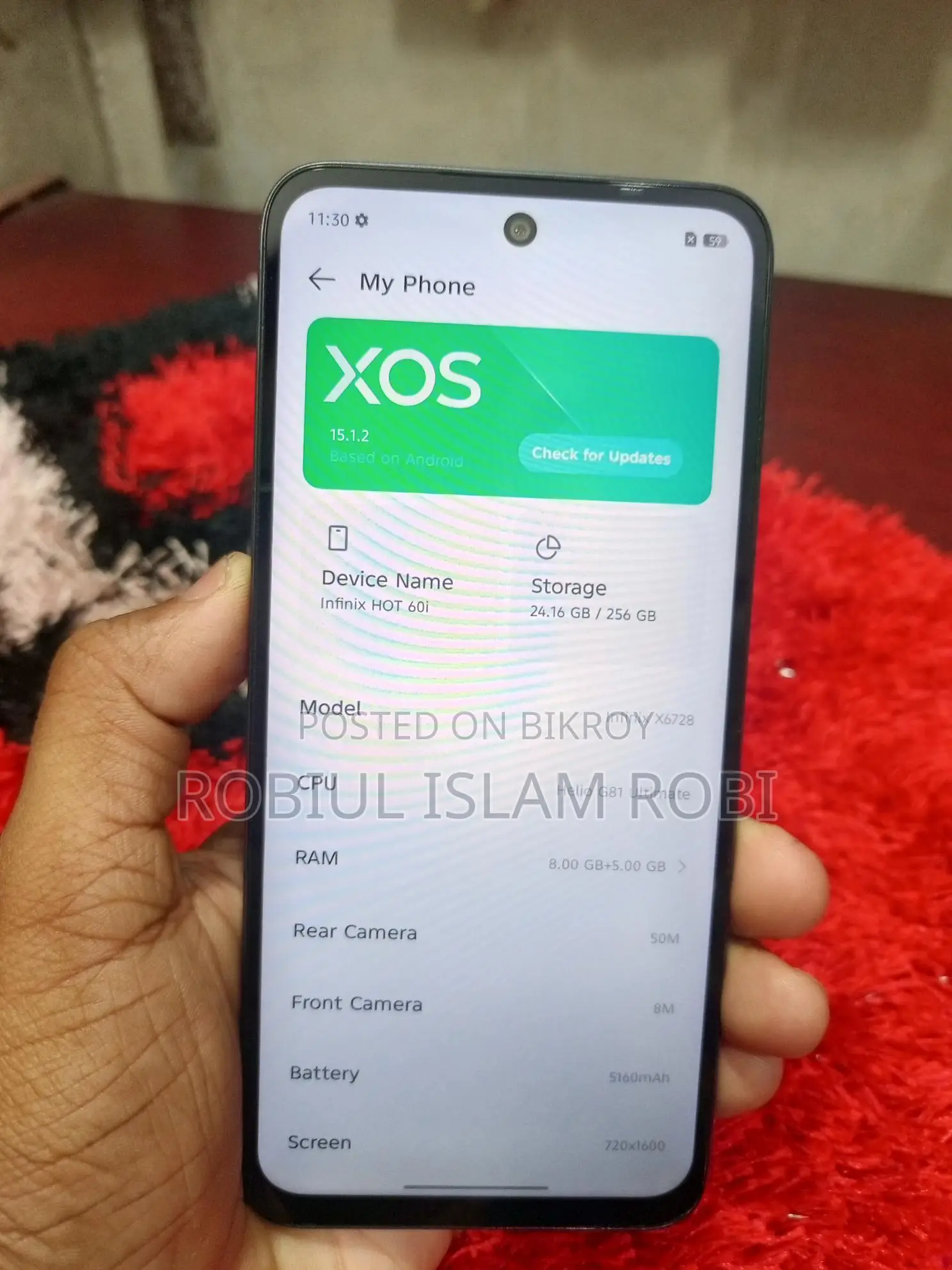 Infinix Hot 60i (Used)
