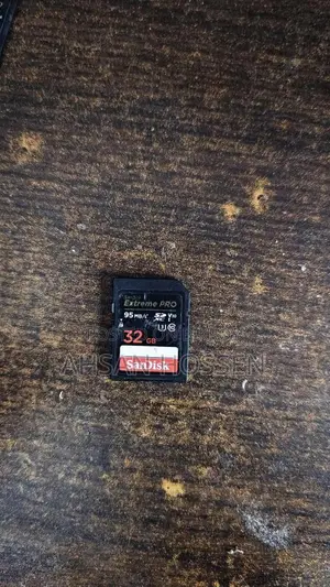 32gb Sandisk DSLR Memory Card