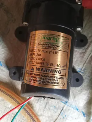 Pump for Motorcycle Washing and Garden Spraying