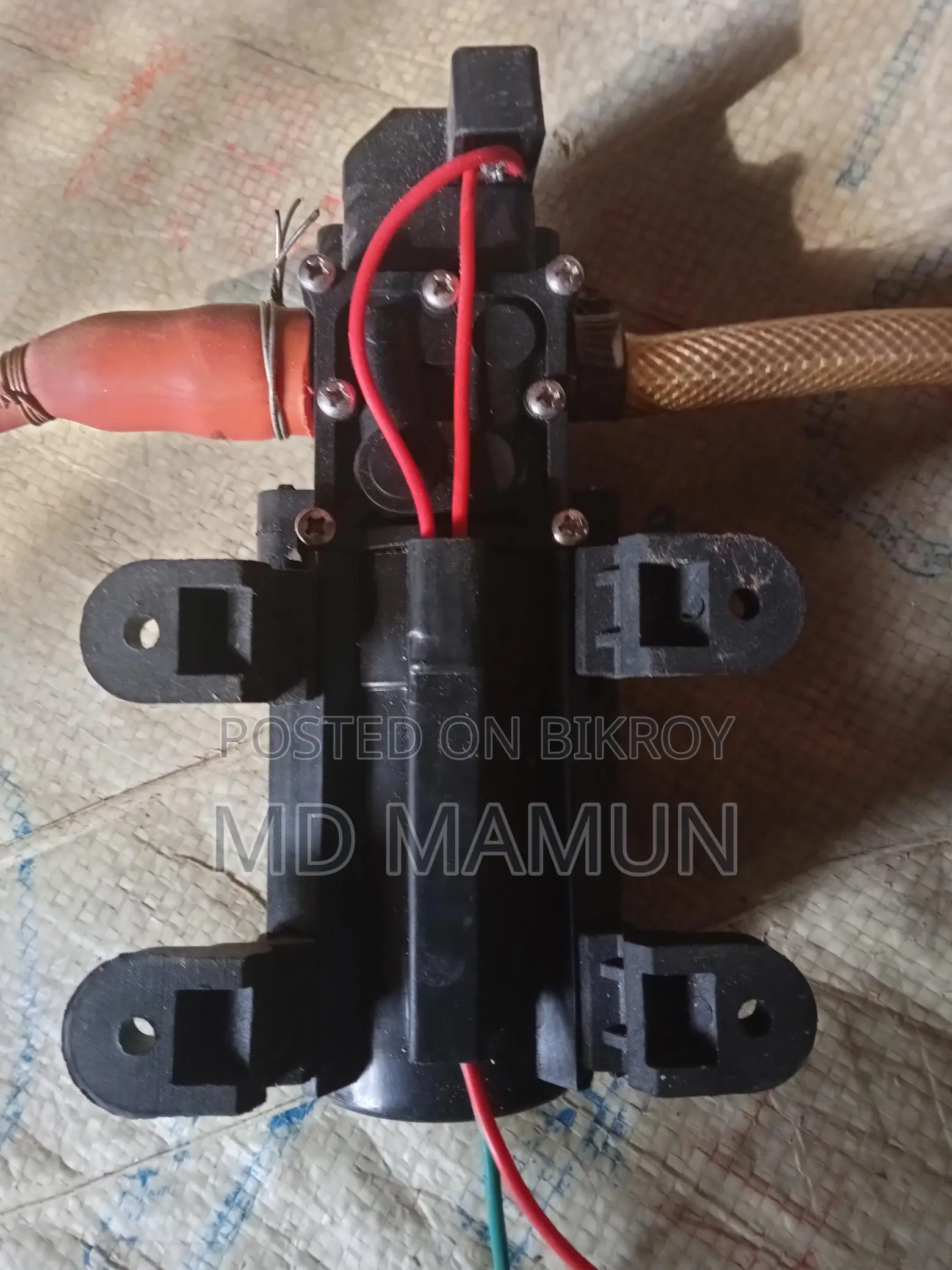 Pump for Motorcycle Washing and Garden Spraying