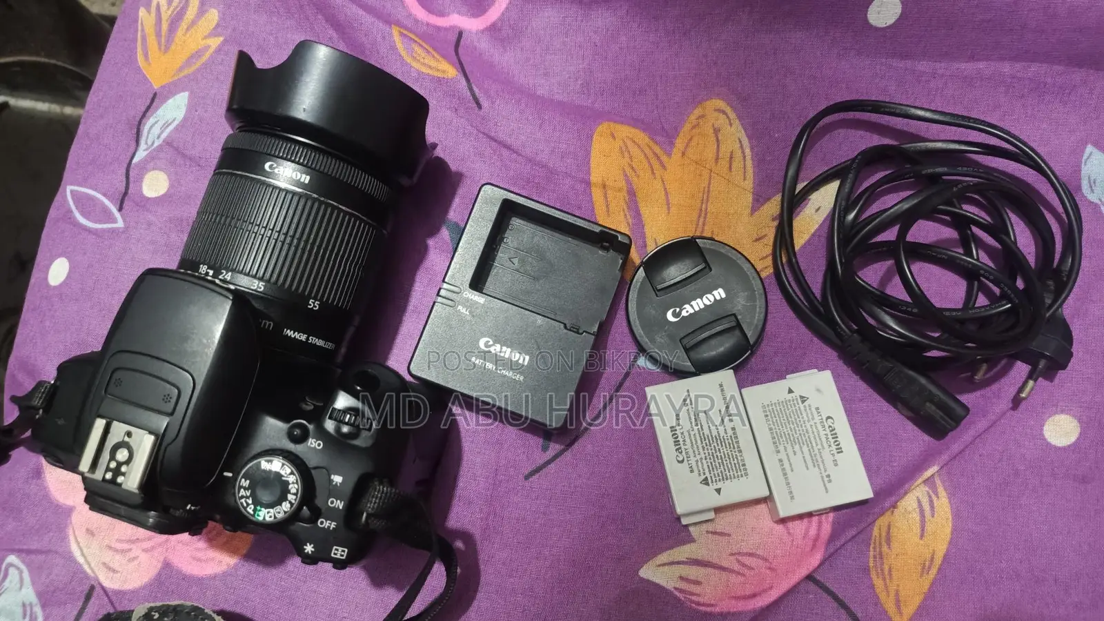 Canon 650d camera