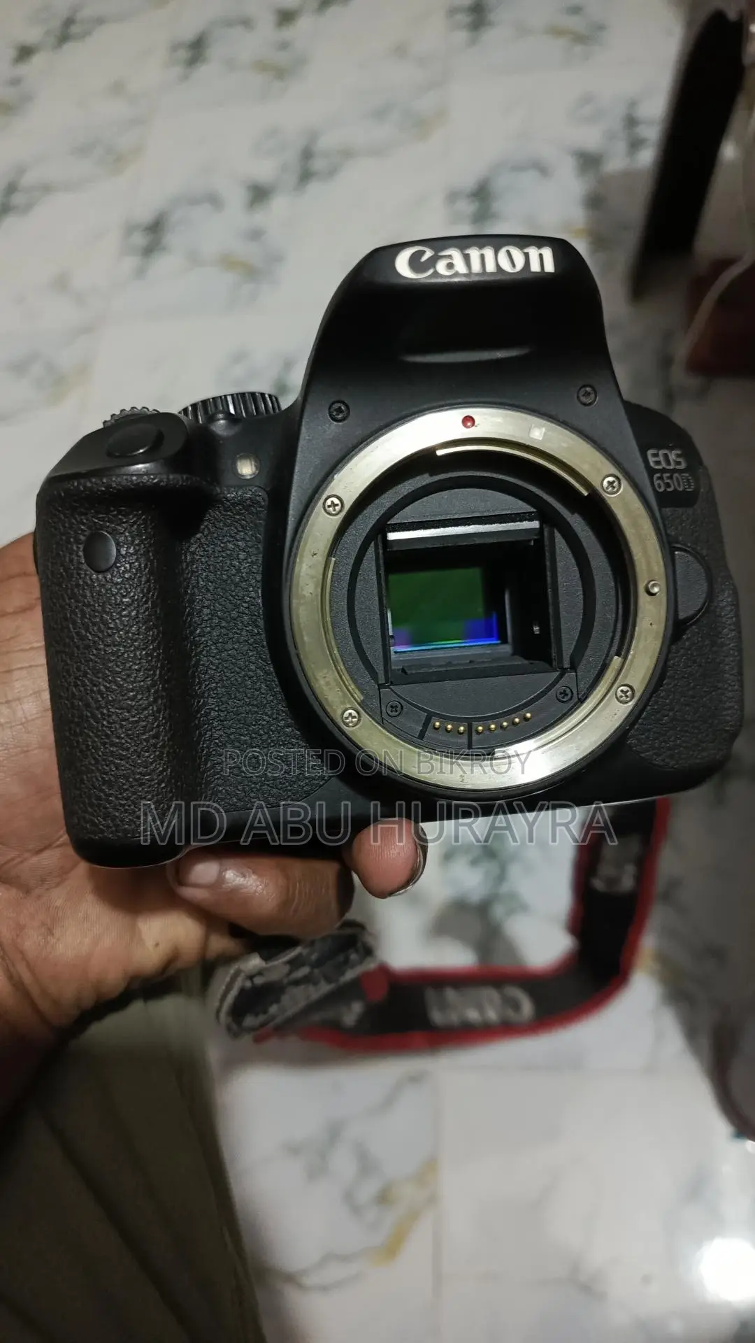 Canon 650d camera