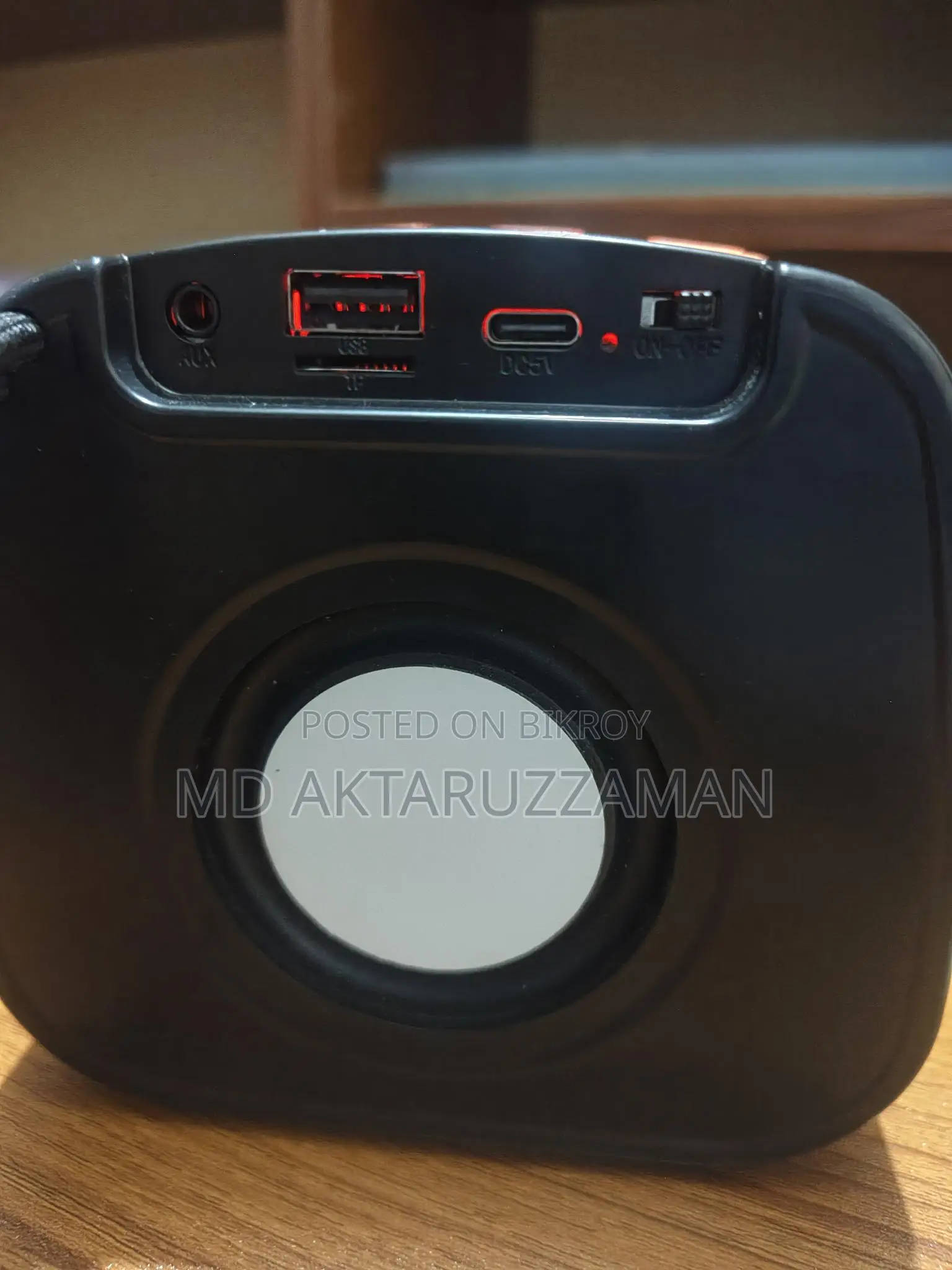 X 922 Bluetooth USB Aux SD Card and FM Radio Supported Stylish RGB Light