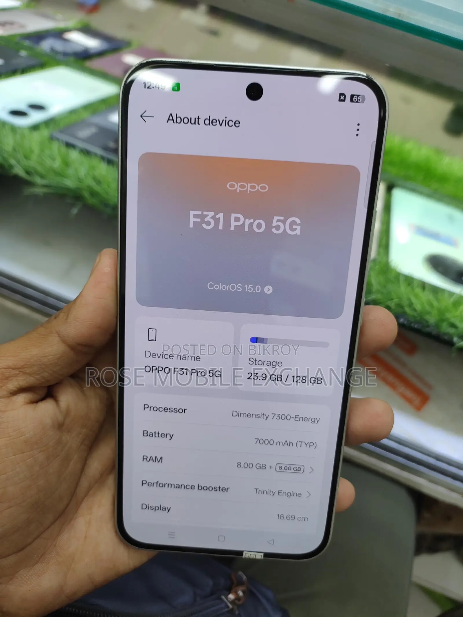 OPPO 7000Mah F31 Pro (Used)