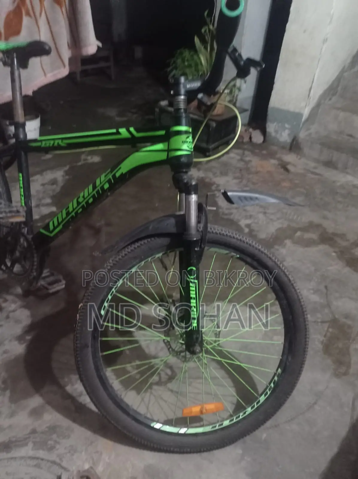 Marine Non-Gear Bicycle 24 Inch Size All Okay