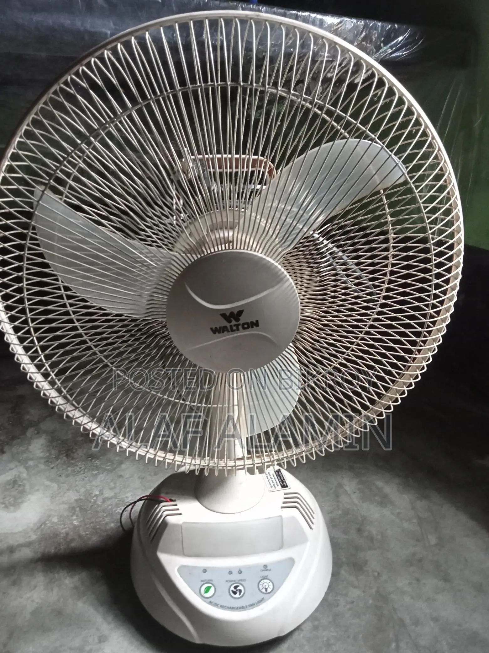 Rechargeable Fan