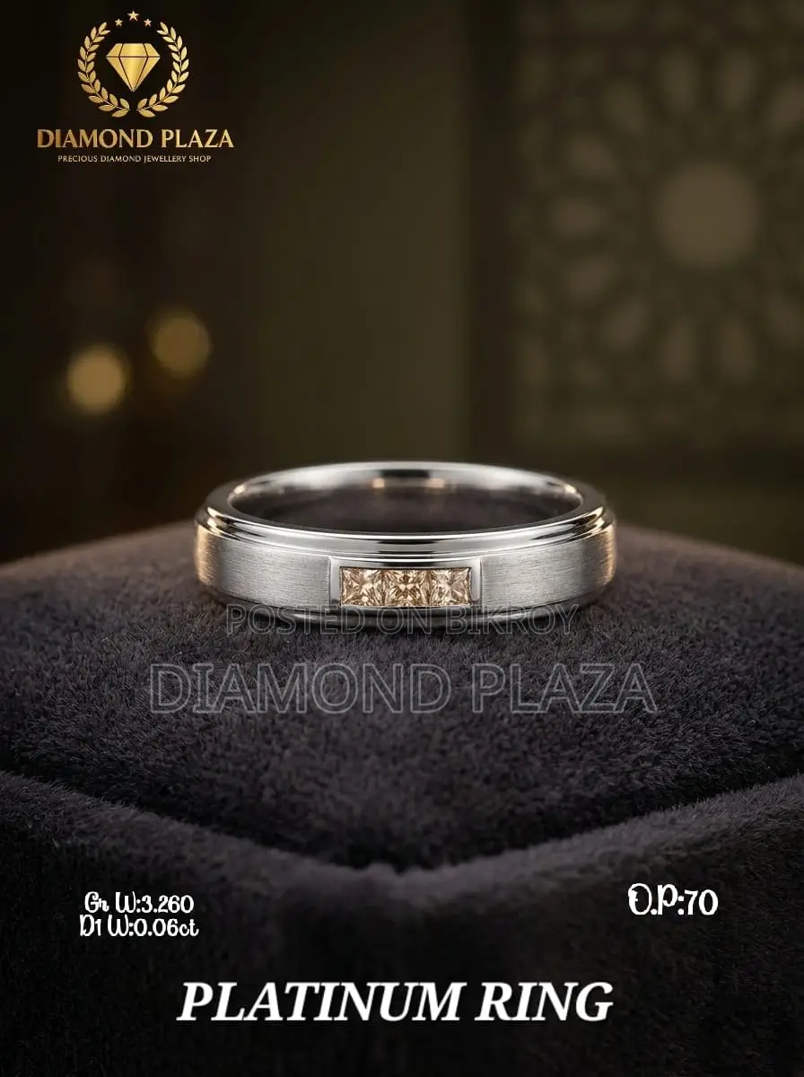 Diamond Platinum Ring