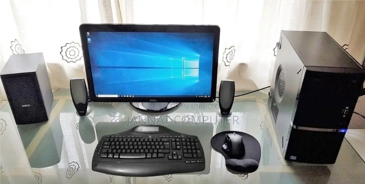 কম্পিউটার সেট Core I5 4th Sale + 4GB+1000GB+SSD 128GB+DELL 19"LED