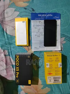 Xiaomi Poco X5 Pro 5G box and cash memo (Used)