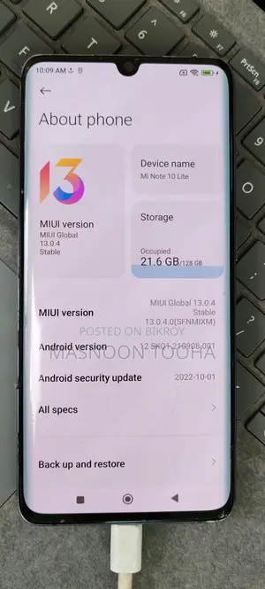 Xiaomi Mi Note 10 Lite Global (Used)