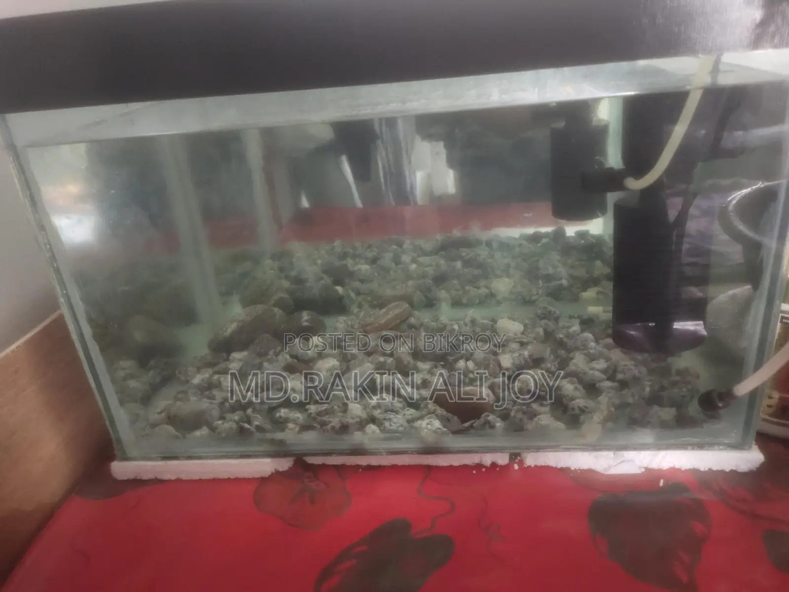 Aquarium, stand Plus Water Heater For Sale