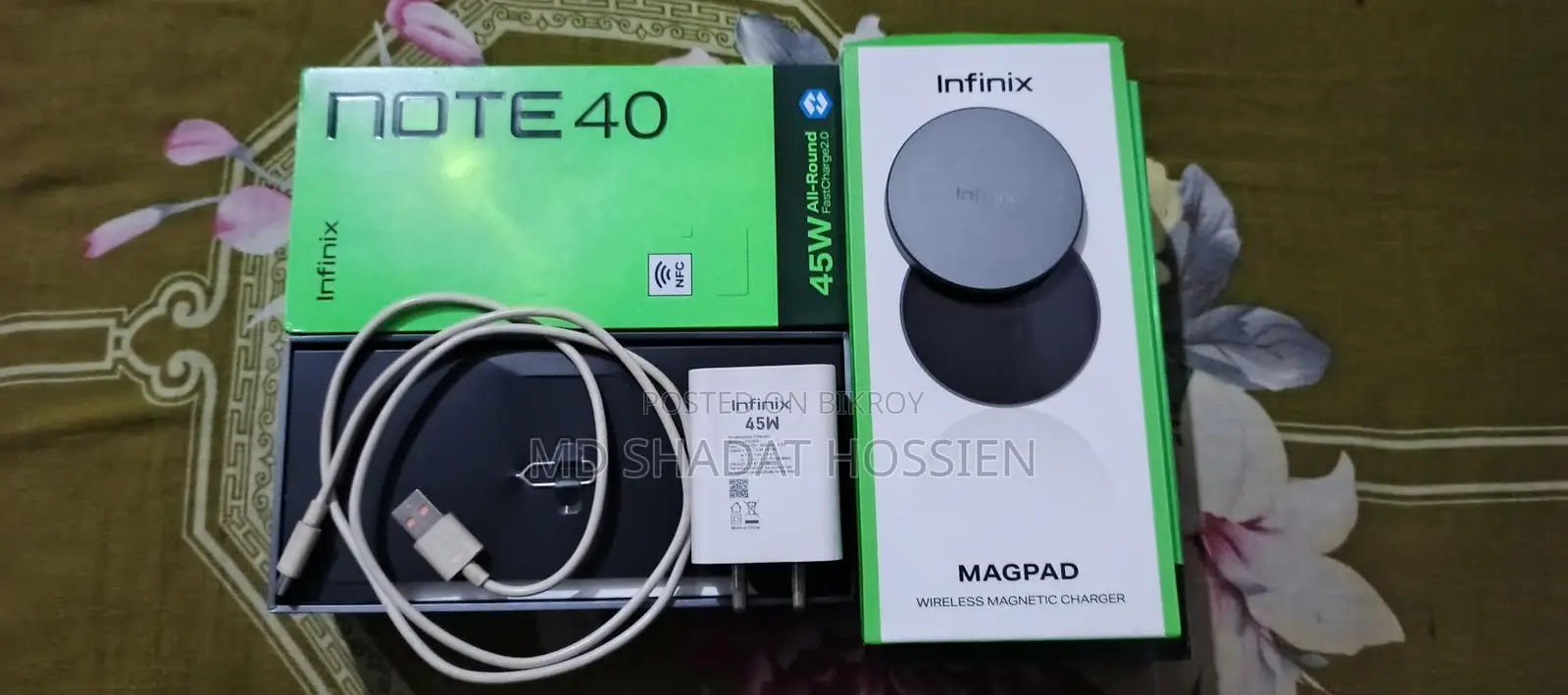 Infinix Note 40 . (Used)