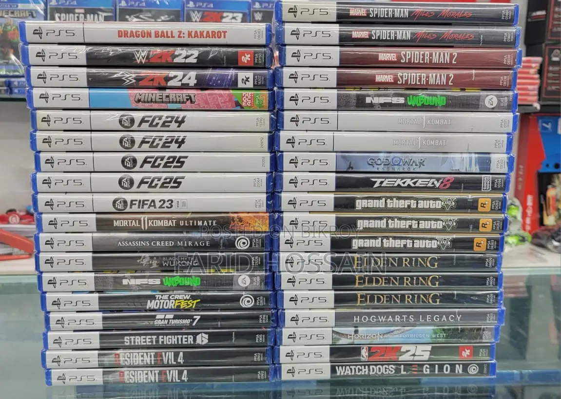 PS5 UK/USA ইনট্যাক্ট ওয়ারেন্টিসহ পাওয়া যাচ্ছে