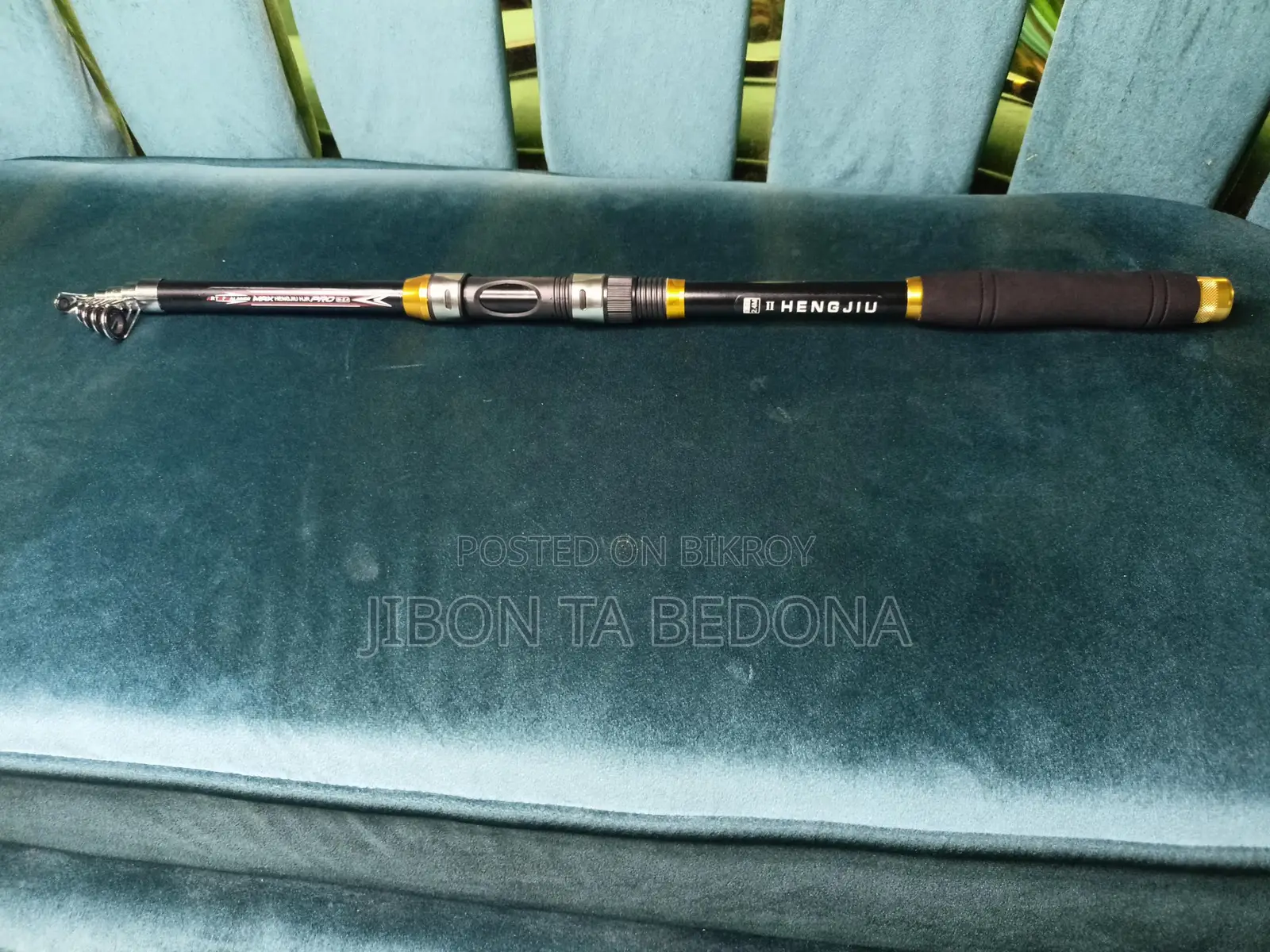 8ft Carbon Fiber Fishing Rod with Metal Reel Combo Set