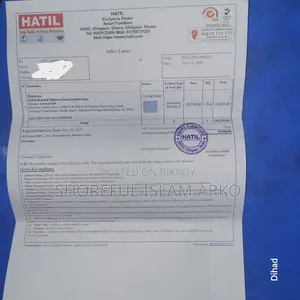 Hatil Full Rebonded Mattress (Semi Double) – Like New Condition