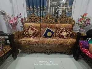 Royal Sofa Set in Chittagong Teak Wood