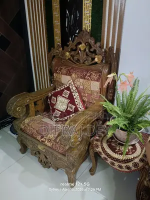 Royal Sofa Set in Chittagong Teak Wood