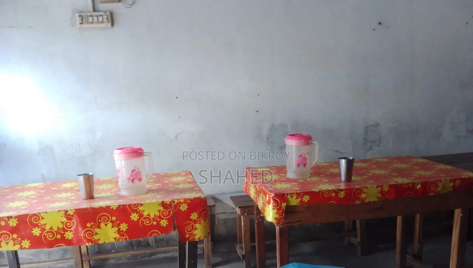 Fridge, Drum, Rack, Study Table, Table, Bench